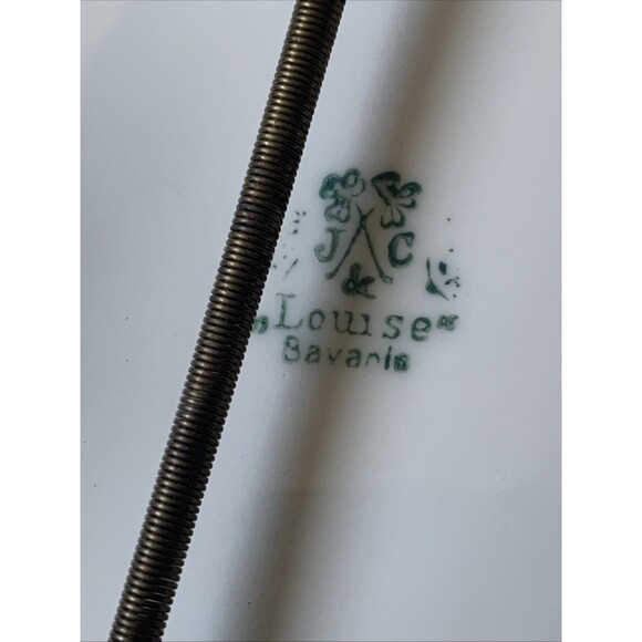 Jaeger J&C Louise Bavaria Germany Porcelain Wall Plate - Apples On Tree JAE50 - Picture 3 of 8